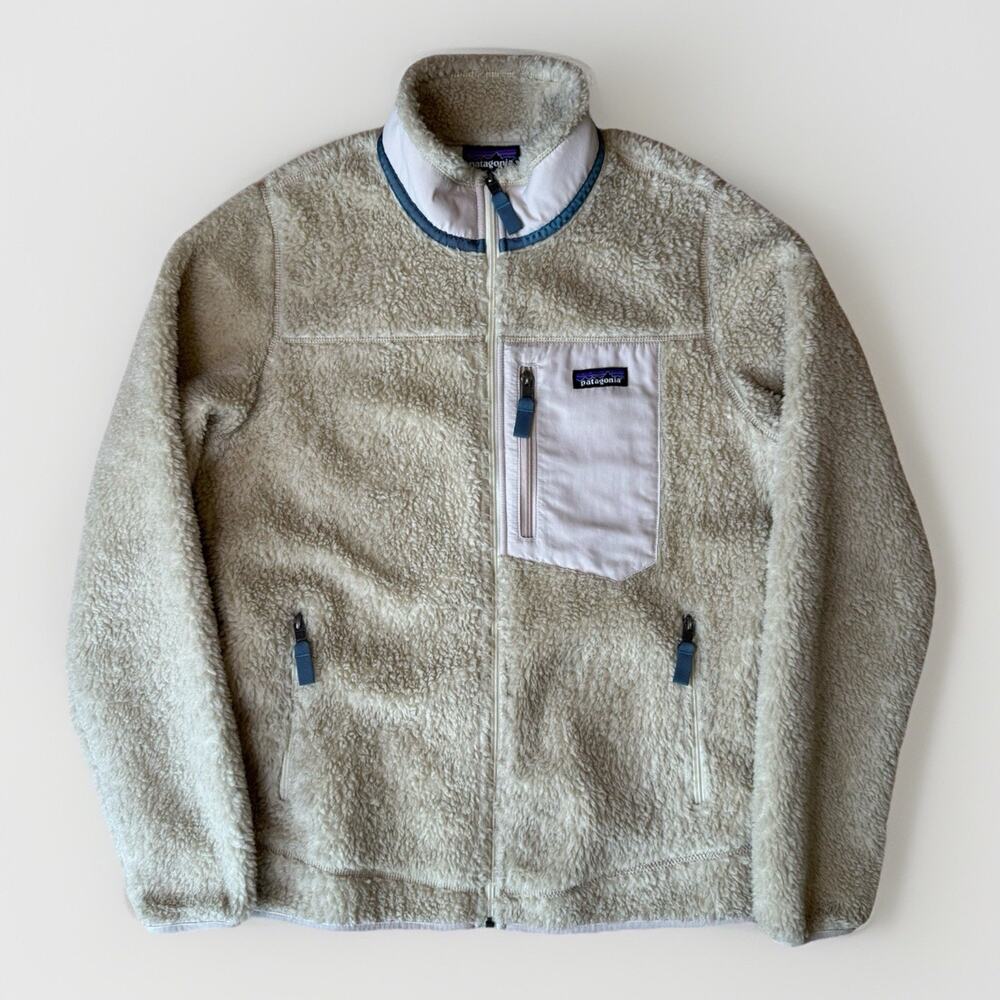 Patagonia Classic Retro X Jacket Women’s Large Beige Pile Fleece Outerwear